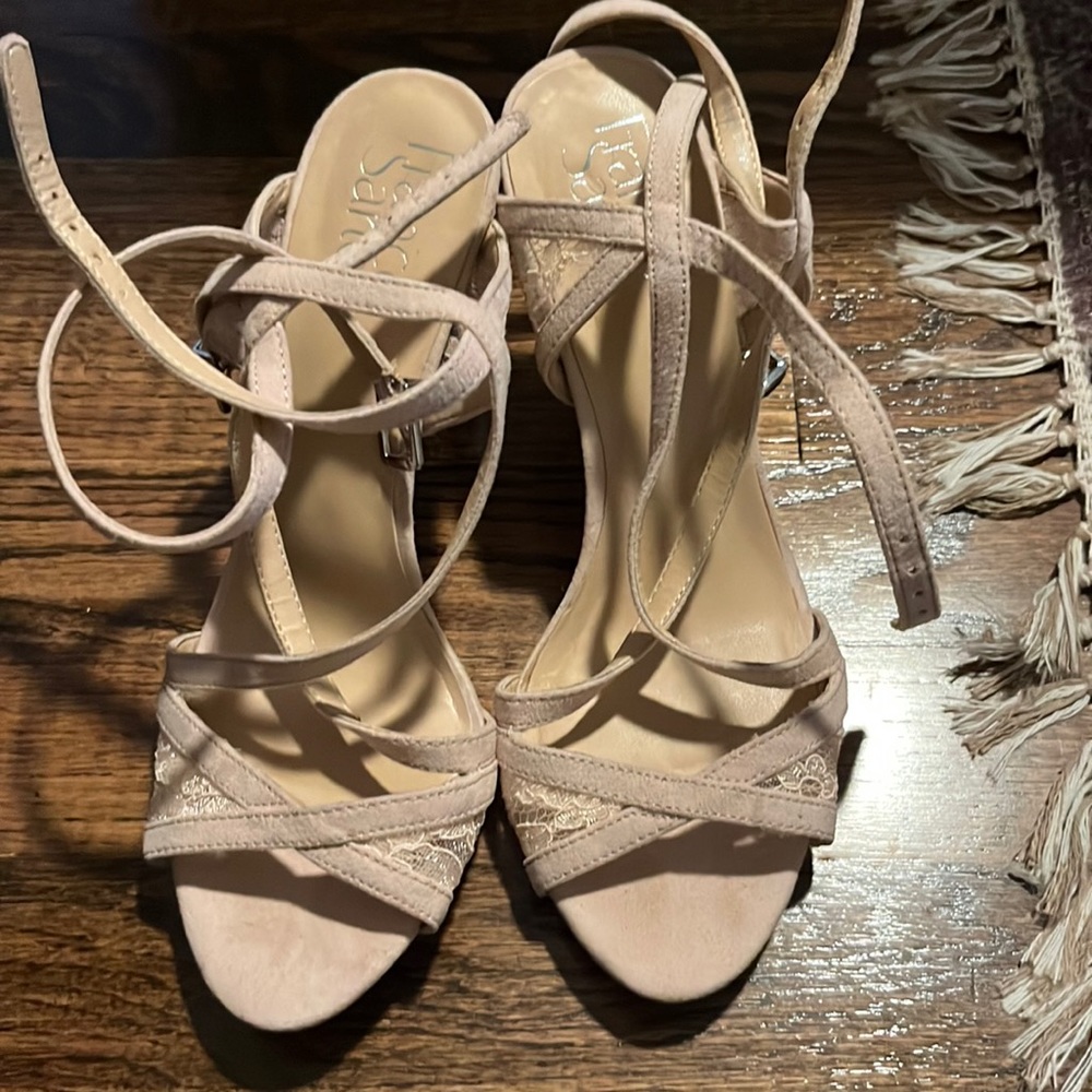 Franco Sarto sandals size 6.5. Only used once.